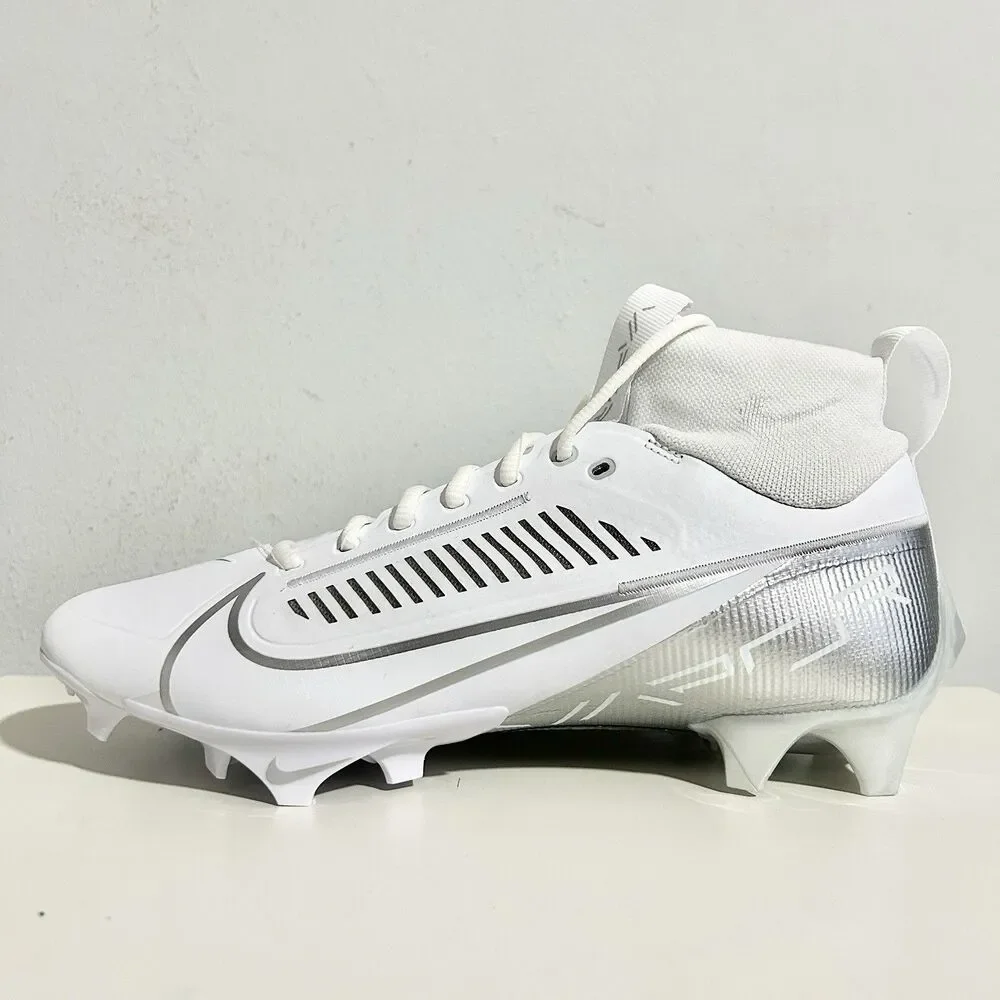 Nike Vapor Edge Pro 360 2 “White Silver” Men’s Size 11.5 Football Cleats